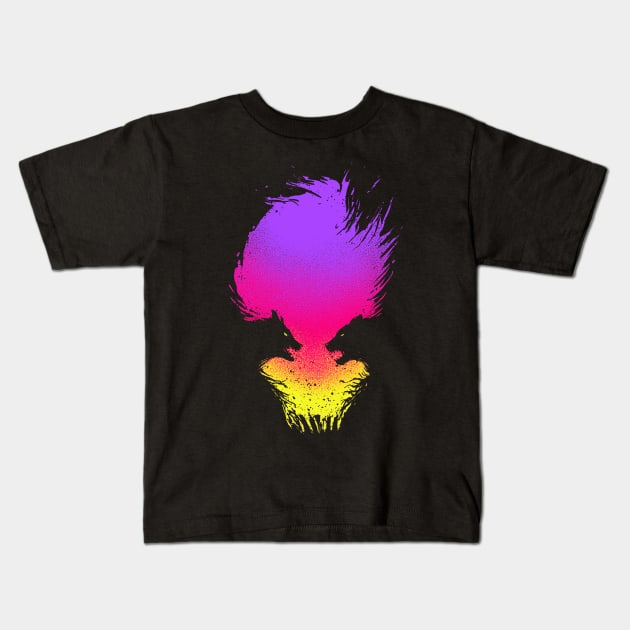 Wild faces Kids T-Shirt by barmalisiRTB